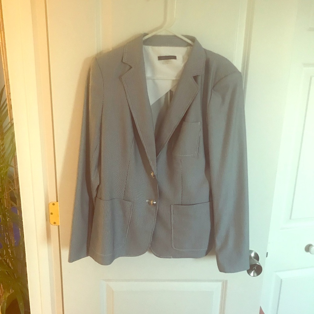 Tommy Hilfiger Striped Summer Blazer